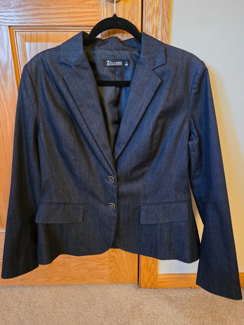 New York & Company 7th Avenue Suiting Collection women's blazer size 12